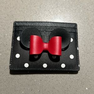 New Disney x Kate Spade Minnie Mouse Card Holder